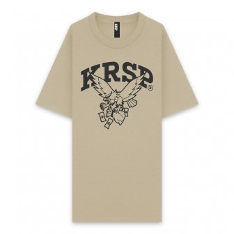 KRSP | UNIVERSITY T-SHIRT / SAND