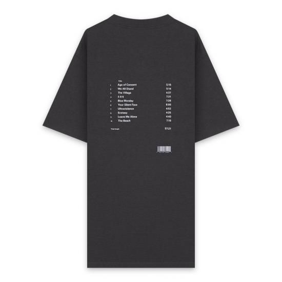 KRSP | NEW WORLD ORDER T-SHIRT / CHARCOAL