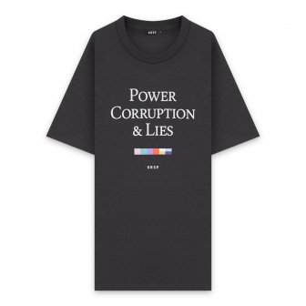 KRSP | NEW WORLD ORDER T-SHIRT / CHARCOAL