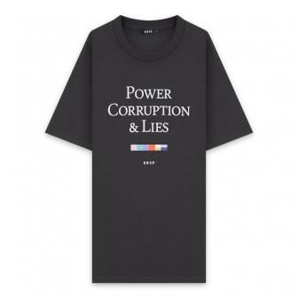 KRSP | NEW WORLD ORDER T-SHIRT / CHARCOAL