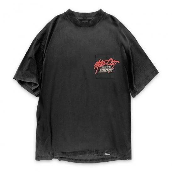 REPRESENT | MOTOR CITY POCKET TSHIRT / VINTAGE BLACK