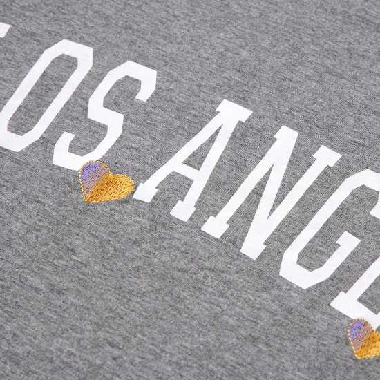 STAMPD | LOS ANGELES LOVE TEE / HEATHER GREY