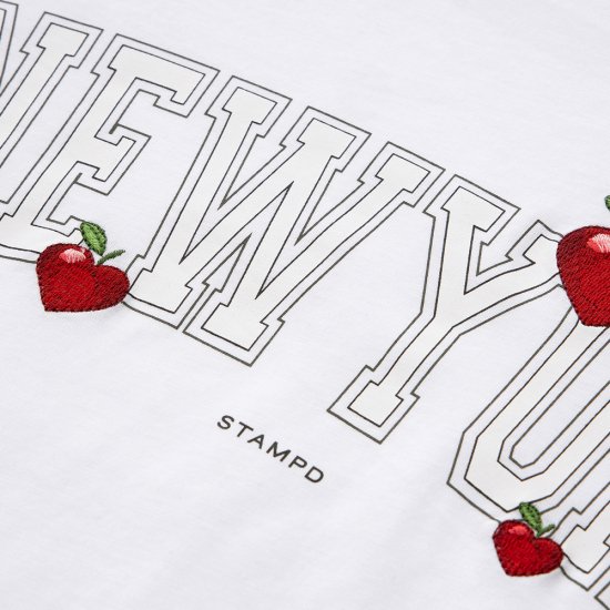 STAMPD | NEW YORK LOVE TEE / WHITE