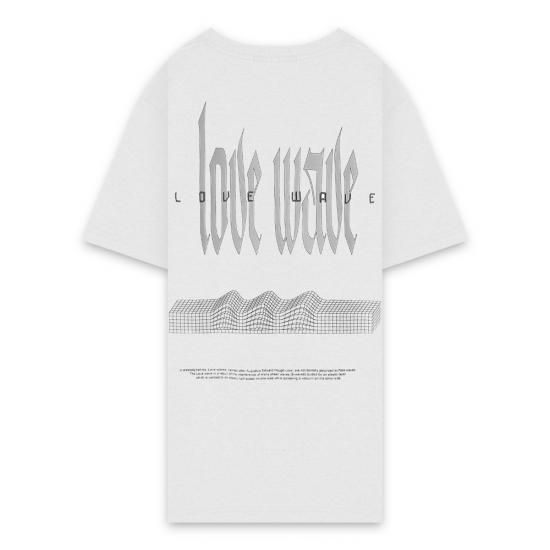 STAMPD | LOVE WAVE TEE / WHITE