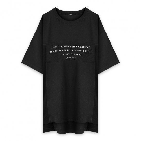 STAMPD | PANEL RELAXED TEE / BLACK