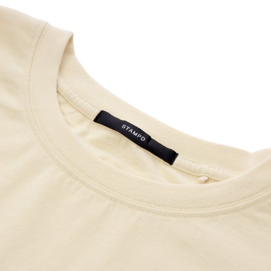 STAMPD | PANEL RELAXED TEE / WHITE