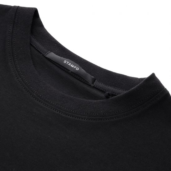 STAMPD | SSPORT LOGO POCKET TEE / BLACK