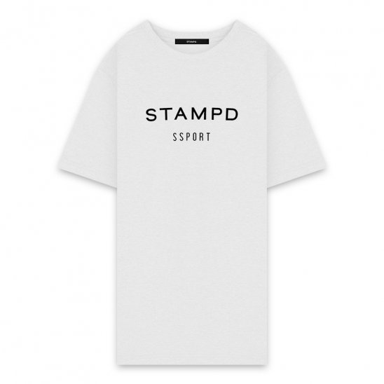 STAMPD | SSPORT CLASSIC LOGO TEE / WHITE