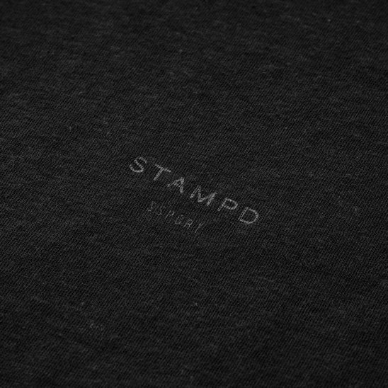 STAMPD | SLUB LAYERING SLEEVELESS TEE / BLACK