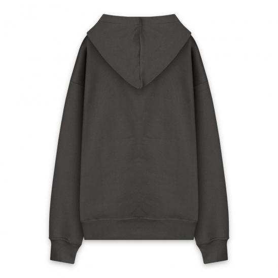 DESTRUCTIVE | PULLOVER HOODIE / CHARCOAL