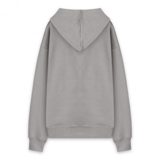 DESTRUCTIVE | PULLOVER HOODIE / GREY