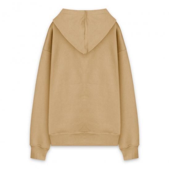 DESTRUCTIVE | PULLOVER HOODIE / BEIGE