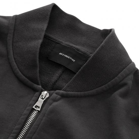 DESTRUCTIVE | MA-1 JACKET / CHARCOAL