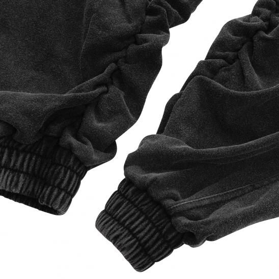 DESTRUCTIVE | SWEAT PANTS / BLACK