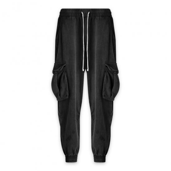 DESTRUCTIVE | SWEAT PANTS / BLACK