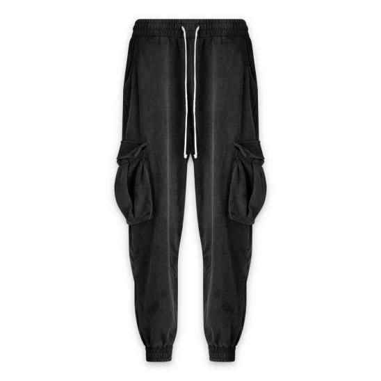 DESTRUCTIVE | SWEAT PANTS / BLACK