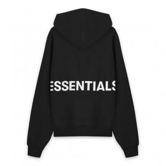 FOG ESSENTIALS | GRAPHIC PULLOVER HOODIE / BLACK