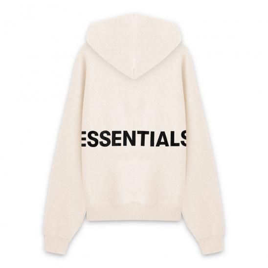 FOG ESSENTIALS | GRAPHIC PULLOVER HOODIE / BUTTER CREAM