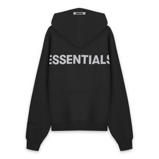 FOG ESSENTIALS | GRAPHIC PULLOVER HOODIE / BLACK