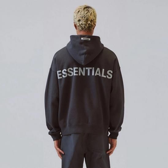 FOG ESSENTIALS | GRAPHIC PULLOVER HOODIE / BLACK