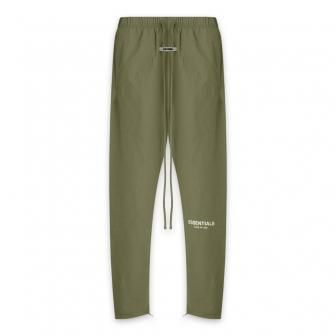 FOG ESSENTIALS | NYLON TRACK PANTS / OLIVE