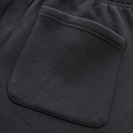 FOG ESSENTIALS | RUBBER TAG PRINT SWEAT SHORTS / BLACK