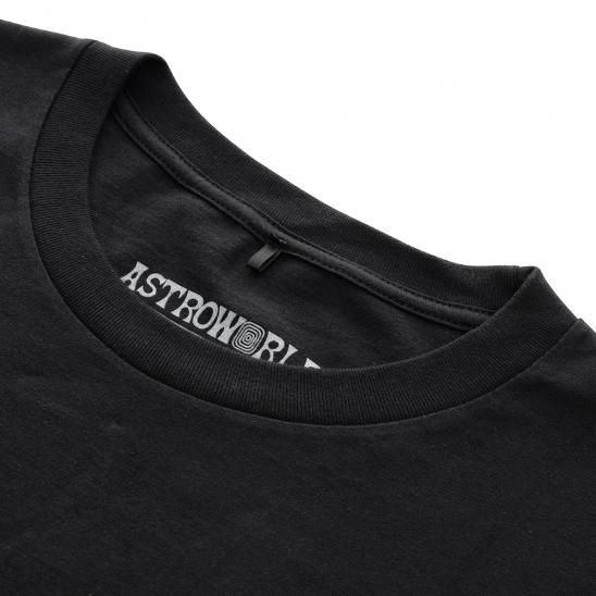 TRAVIS SCOTT | ASTROWORLD RIP DJ SCREW TEE / BLACK