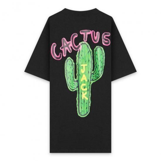 TRAVIS SCOTT | CACTUS JACK AIRBRUSHED TEE / BLACK