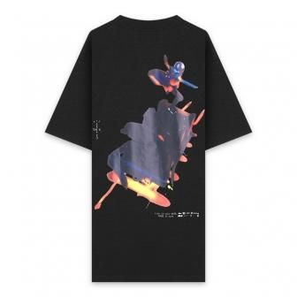 TRAVIS SCOTT | CACTUS JACK ASTRO CYCLONE TEE / BLACK