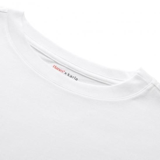 HANES X KARLA | THE ORIGINAL / WHITE