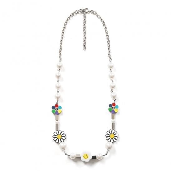 SALUTE | FLOWER ANARCHY NECKLACE / MULTI