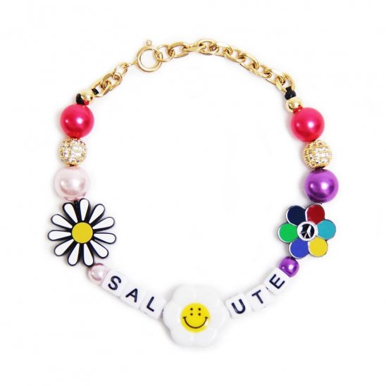 SALUTE | FLOWER ANARCHY BRACELET / MULTI