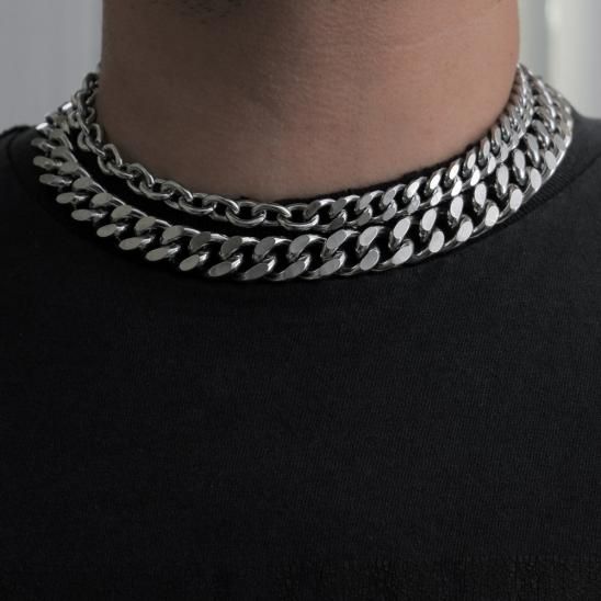 LUKE VICIOUS | SEAMLESS CHOKER / SILVER