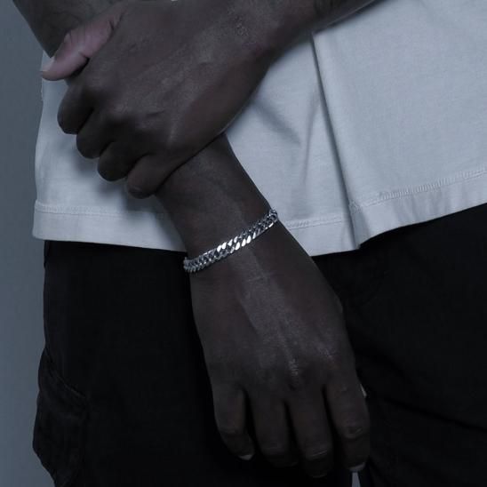 LUKE VICIOUS | BORE CORE BRACELET / SILVER