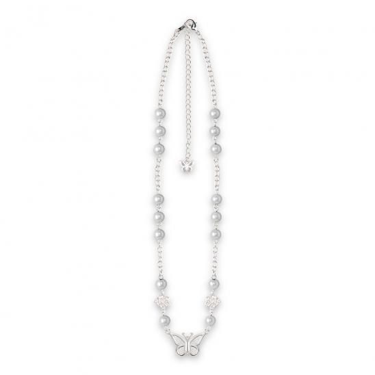 STUGAZI | SELENE ANGEL NECKLACE / ELECTRIC SILVER