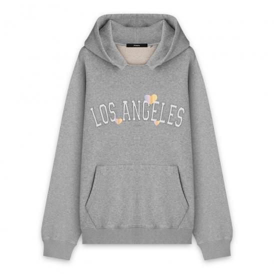 STAMPD | LOS ANGELES LOVE HOODIE / HEATHER GREY