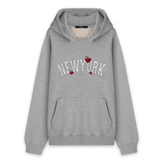 STAMPD | NEW YORK LOVE HOODIE / HEATHER GREY