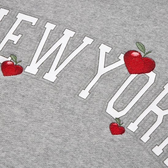 STAMPD | NEW YORK LOVE HOODIE / HEATHER GREY