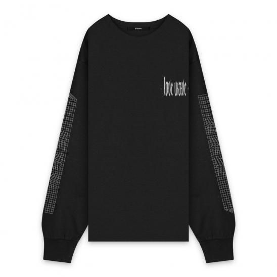 STAMPD | LOVE WAVE LS TEE V2 / BLACK