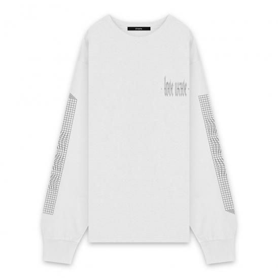 STAMPD | LOVE WAVE LS TEE V2 / WHITE