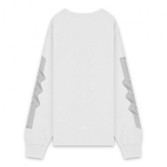 STAMPD | LOVE WAVE LS TEE V2 / WHITE