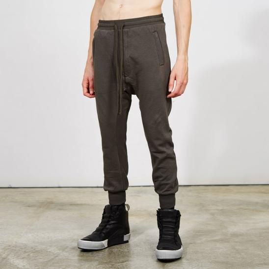 THOM/KROM | MENS HOSE/TROUSERS WORKED/GEWIRKT / MUD