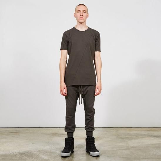 THOM/KROM | MENS HOSE/TROUSERS WORKED/GEWIRKT / MUD