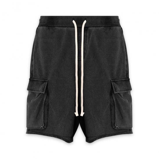 DESTRUCTIVE | MILITARY SHORTS / BLACK