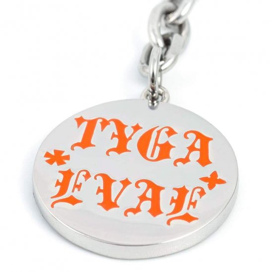 *EVAE+MOB | EVAE+ X TYGA NECKLACE / ORANGE