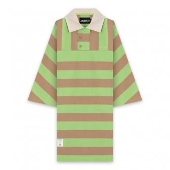 【AJO AJOBYAJO】Oversized Stripe Mixed T-Shirt AJO AJOBYAJO】Oversized Stripe Mixed T-Shirt (AJO AJOBYAJO/T