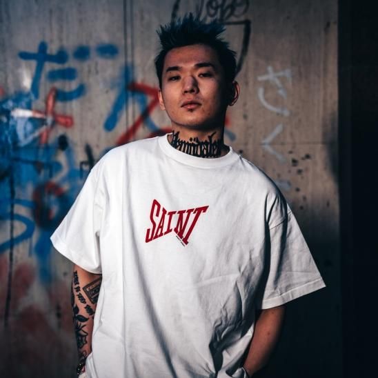 SAINT MXXXXXX | TEE SAINT MINI LOGO / WHITE