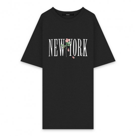 STAMPD | NEW YORK ROSE PERFECT TEE / BLACK