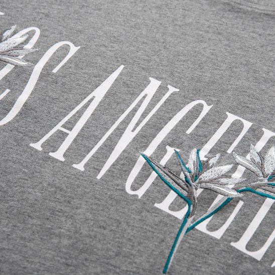 STAMPD | LOS ANGELES PARADISE PERFECT TEE / HEATHER GREY