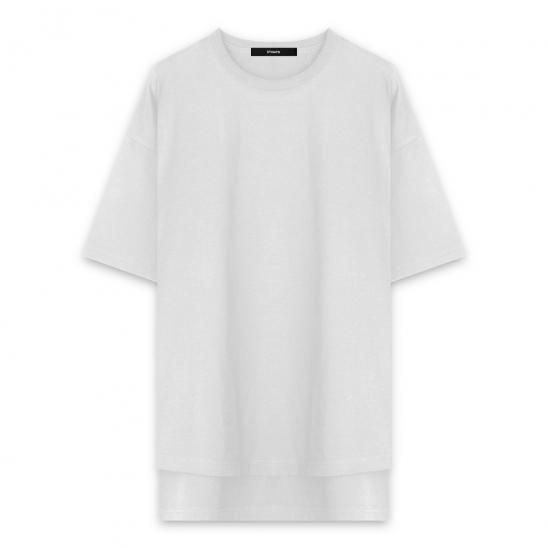 STAMPD | DOUBLE LAYER RELAXED TEE / WHITE